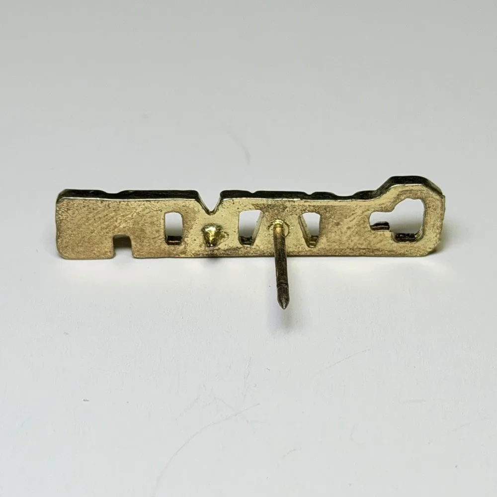 Vintage Champs Sports‎ Logo Pin Gold Tone Athletic Collectible Lapel Hat Pin